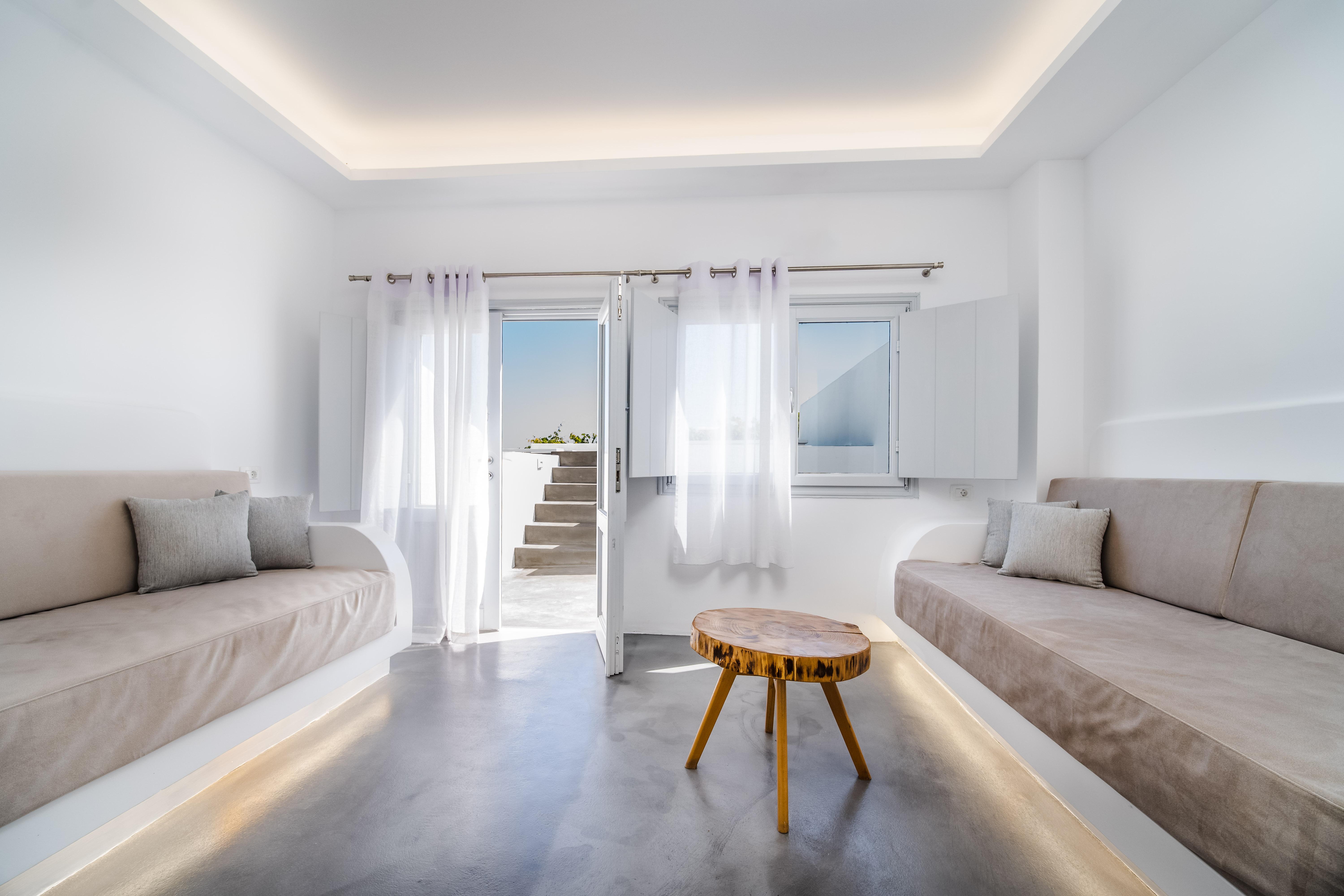 Serenita Luxury Suites Akrotírion Buitenkant foto
